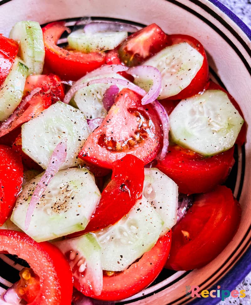 Cucumber Tomato Salad
