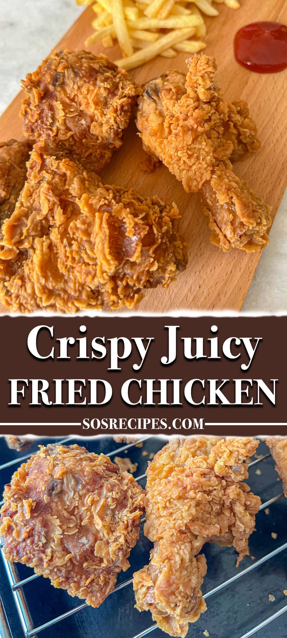 Crispy Juicy Fried Chicken - RECIPE