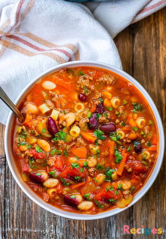 {Copycat} Olive Garden Pasta E fagioli Recipe