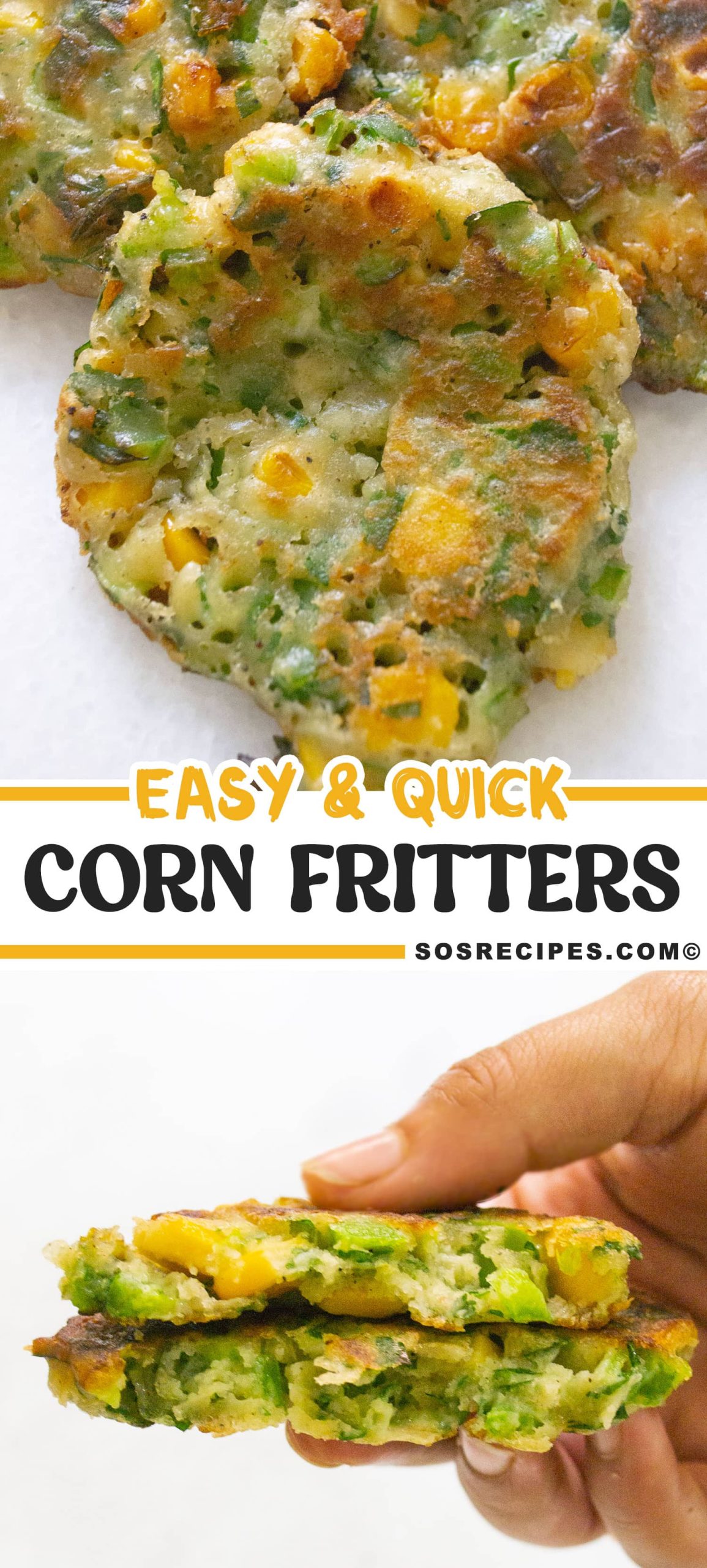 Easy And Quick Corn Fritters Recipe