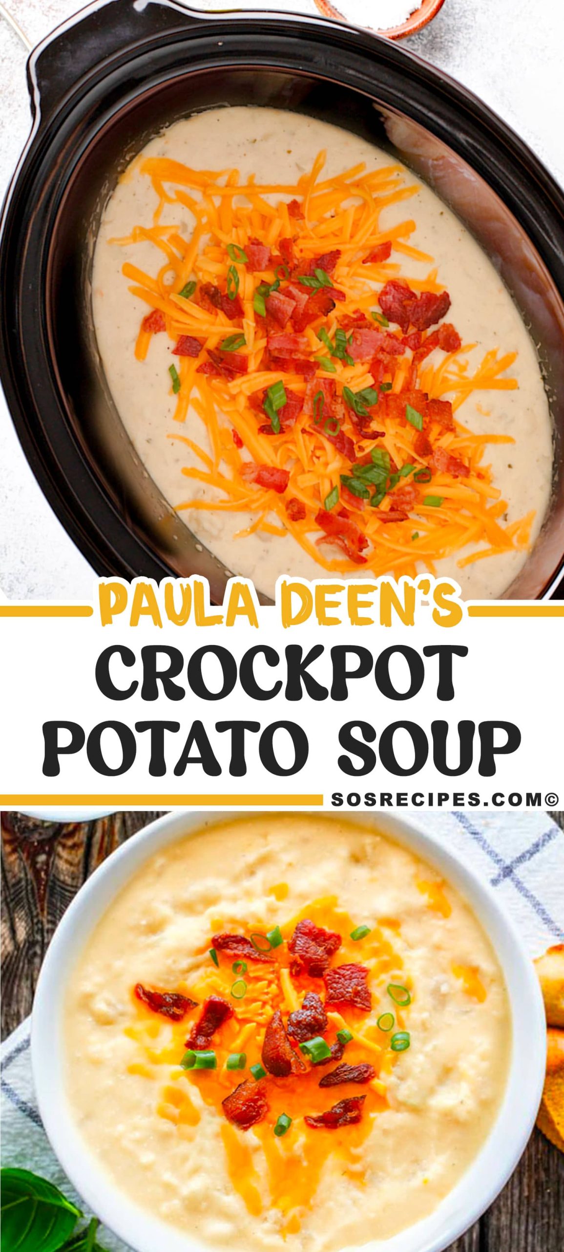 Paula Deen's Potato Soup Recipe l SOS Recipes