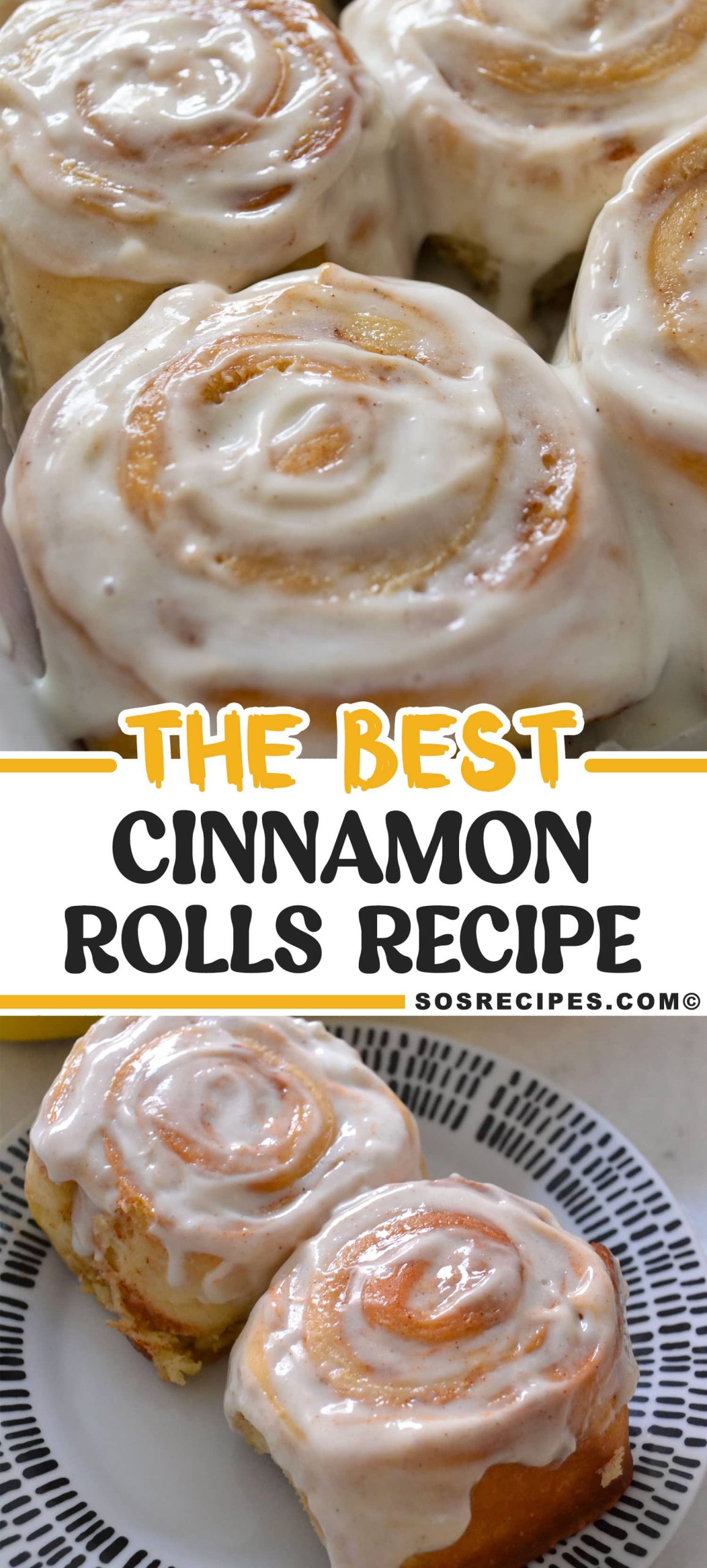 THE BEST CINNAMON ROLL RECIPE - Sos Recipes