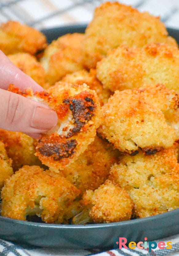 Roasted Garlic Parmesan Cauliflower Recipe - Sos Recipes