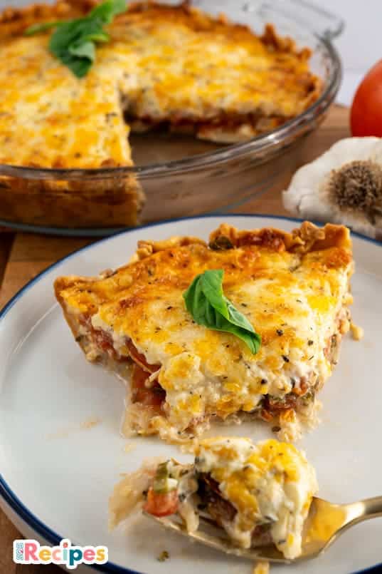 Tomato Pie Simple Recipe - Sos Recipes